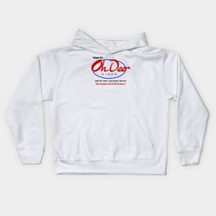 Triple D_s Oh Deer Diner Kids Hoodie